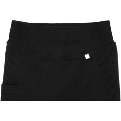Reitleggings Equithème Acacia Schwarz