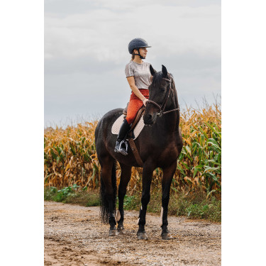 Reitleggings Equithème Acacia Orange