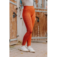 Reitleggings Equithème Acacia Orange Reitleggings Equithème Acacia Orange