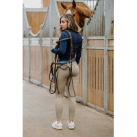 Reitleggings Equithème Acacia Maulwurf Braun