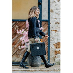 Reitleggings Equithème Acacia Maulwurf Braun