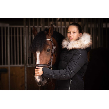 Daunenjacke Pénélope Louxy Schwarz