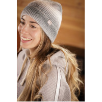 Mütze Pénélope Mila Meliertes Grau