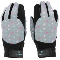 Equithème Maelle Kinderhandschuhe Grau Equithème Maelle Kinderhandschuhe Grau