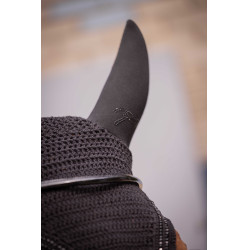 Mütze für Pferde Pénélope Soundless Strass Schwarz