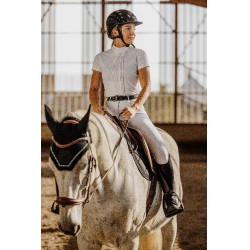 Polo Equithème Dorla Weiß Weiß