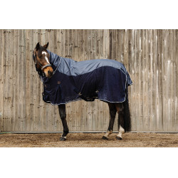 Unisex-Hemd Equithème Marineblau