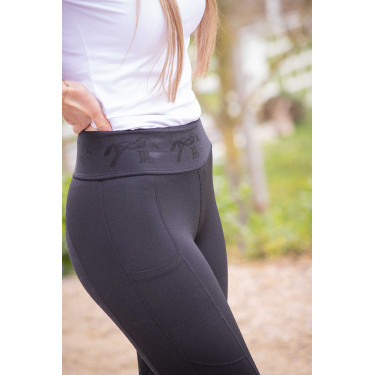 Leggings Delphe Pénélope Schwarz