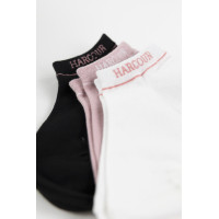 Harcour Socken Suzanne, 3er-Pack Schwarz / Rosa Harcour Socken Suzanne, 3er-Pack Schwarz / Rosa