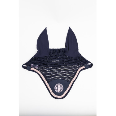 Ohrenhaube Pferd Harcour Suzette Marine / Rosa Blau