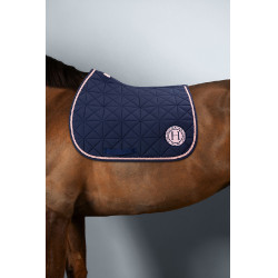 Satteldecke Harcour Suze Marine / Rosa Blau Satteldecke Harcour Suze Marine / Rosa Blau