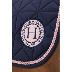 Satteldecke Harcour Suze Marine / Rosa Blau Satteldecke Harcour Suze Marine / Rosa Blau