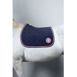 Satteldecke Harcour Suze Marine / Rosa Blau Satteldecke Harcour Suze Marine / Rosa Blau