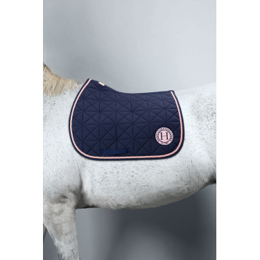 Satteldecke Harcour Suze Marine / Rosa Blau Satteldecke Harcour Suze Marine / Rosa Blau