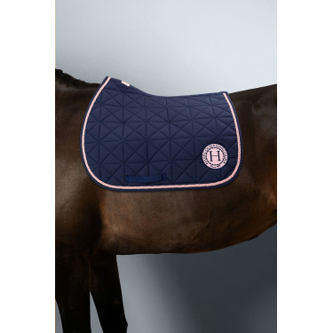 Satteldecke Harcour Suze Marine / Rosa Blau Satteldecke Harcour Suze Marine / Rosa Blau