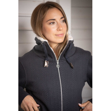 Sweatshirt Pénélope Laponia Marine Marineblau Sweatshirt Pénélope Laponia Marine Marineblau