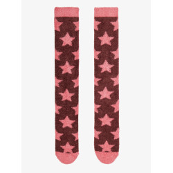 LeMieux Fluffies Socken Sasha Star Pflaume Lila