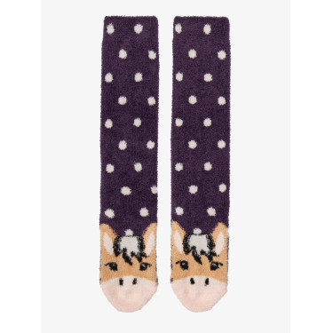 LeMieux Fluffy Character Socken Fjord Lila LeMieux Fluffy Character Socken Fjord Lila