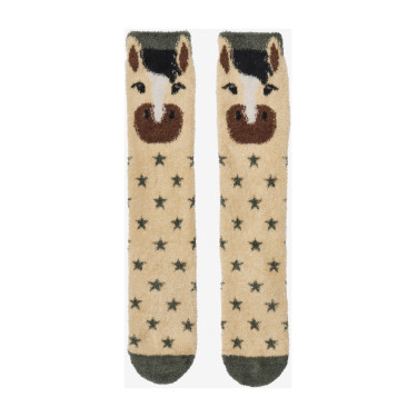 LeMieux Fluffy Character Socken Traum Beige LeMieux Fluffy Character Socken Traum Beige