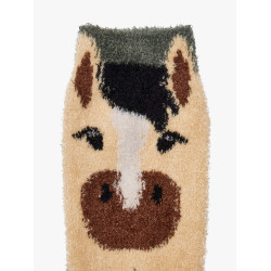 LeMieux Fluffy Character Socken Traum Beige LeMieux Fluffy Character Socken Traum Beige