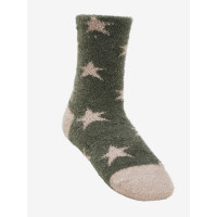 Gestreifte Socken Sabrina Mini LeMieux Mandel Braun