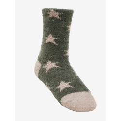 Gestreifte Socken Sabrina Mini LeMieux Mandel Braun