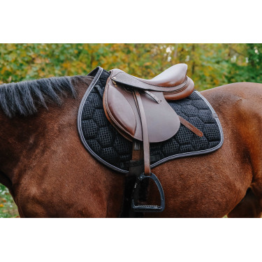 Satteldecke Equithème Quadri Schwarz Satteldecke Equithème Quadri Schwarz