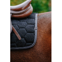 Satteldecke Equithème Quadri Schwarz Satteldecke Equithème Quadri Schwarz