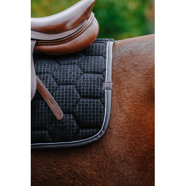 Satteldecke Equithème Quadri Schwarz Satteldecke Equithème Quadri Schwarz