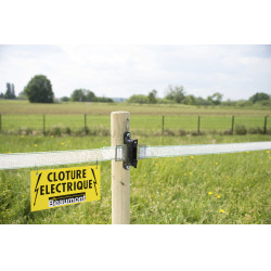 Hinweisschild Elektrozaun Beaumont Hinweisschild Elektrozaun Beaumont
