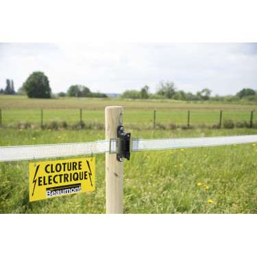 Hinweisschild Elektrozaun Beaumont Hinweisschild Elektrozaun Beaumont