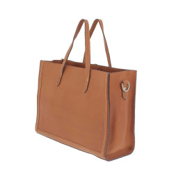 Handtasche Pénélope Romane Cognac Braun Handtasche Pénélope Romane Cognac Braun