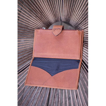 Portemonnaie Pénélope Bertille Cognac Braun