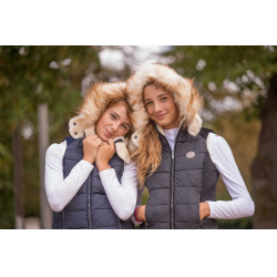 Daunenjacke Pénélope Eden New Roge Marineblau