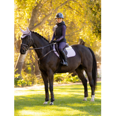 LeMieux Merino+ Wildleder Close Contact Schabracke Flieder Lila LeMieux Merino+ Wildleder Close Contact Schabracke Flieder Lila