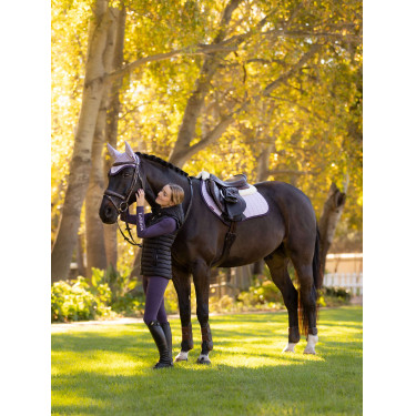 LeMieux Merino+ Wildleder Close Contact Schabracke Flieder Lila LeMieux Merino+ Wildleder Close Contact Schabracke Flieder Lila
