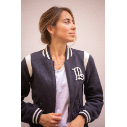 Sweat Pénélope University Marine / Weiß (natur) Marineblau