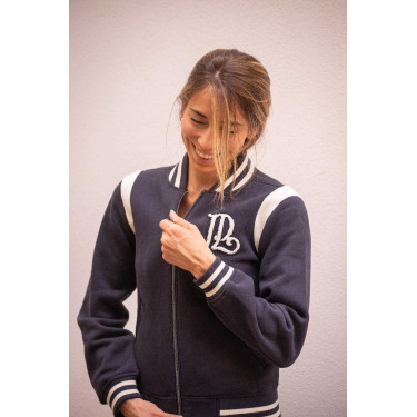 Sweat Pénélope University Marine / Weiß (natur) Marineblau