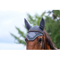 Fliegenhaube Equithème Domino Blau