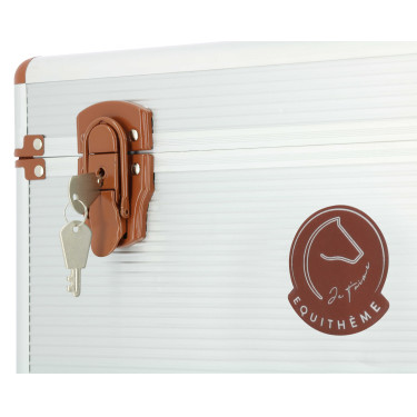 Putzbox Equithème Je t'aime Silber Putzbox Equithème Je t'aime Silber