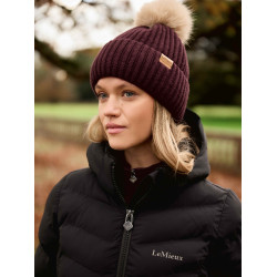 LeMieux Clara Gerippte Mütze Pflaume Lila