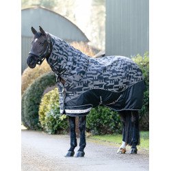 LeMieux reflektierende 200g Arika Outdoordecke Schwarz LeMieux reflektierende 200g Arika Outdoordecke Schwarz