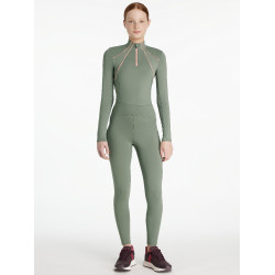 Gebürstete Reithose zum Hineinschlüpfen Young Rider LeMieux Nell Rosmarin Gr&uuml;n