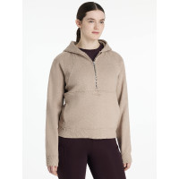 LeMieux Henrietta Halbzip-Hoodie Mandel Braun LeMieux Henrietta Halbzip-Hoodie Mandel Braun