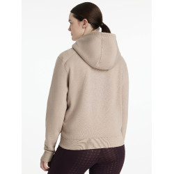 LeMieux Henrietta Halbzip-Hoodie Mandel Braun