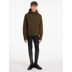 Jungen-Kapuzenpullover Young Rider LeMieux Alpin Braun