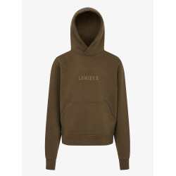 Jungen-Kapuzenpullover Young Rider LeMieux Alpin Braun