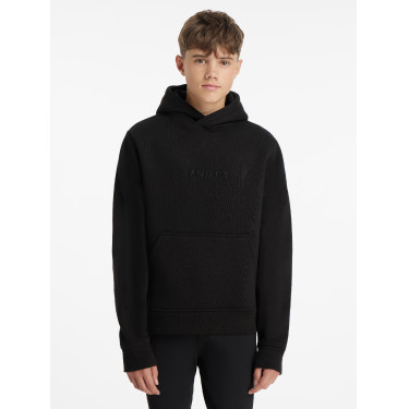 Jungen-Kapuzenpullover Young Rider LeMieux Schwarz