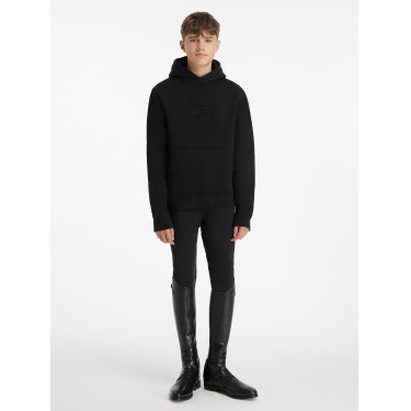 Jungen-Kapuzenpullover Young Rider LeMieux Schwarz