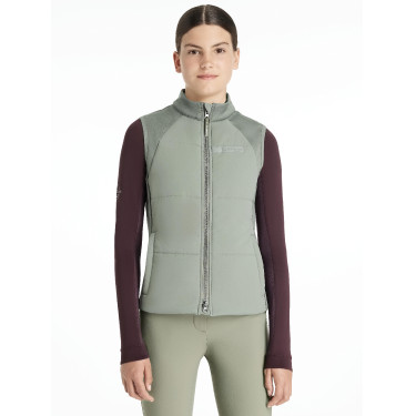 LeMieux Pammy Young Rider Trainingsweste ohne Ärmel Rosmarin Gr&uuml;n